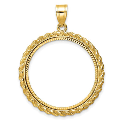 14K gold pendant
