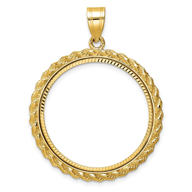 14K gold pendant