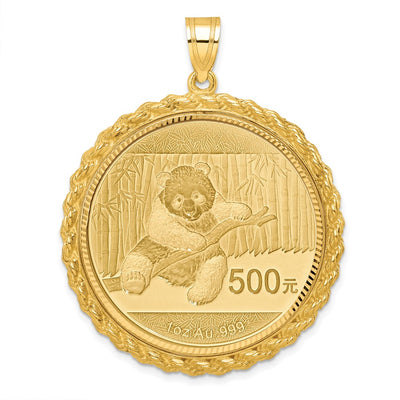 14K yellow gold pendant