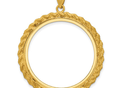 14K gold pendant, another view
