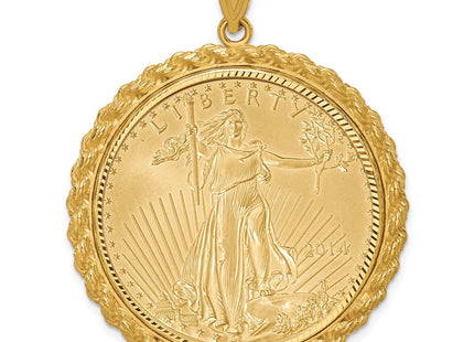14k Yellow Gold Pendants Style C8185D - Classique Jewelry Inc.