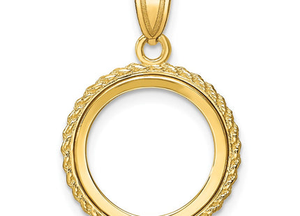 14K gold pendant