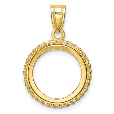 14K gold pendant