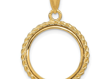14K gold pendant