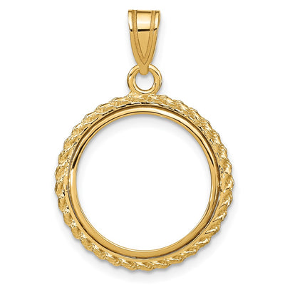14K gold pendant