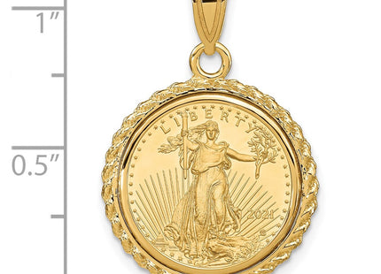 14k Yellow Gold Pendants Style C8185 - Classique Jewelry Inc.
