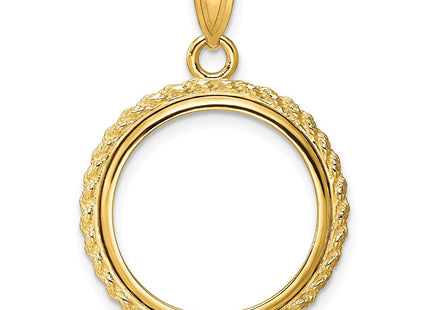 14K gold pendant
