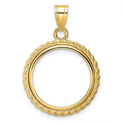 14K gold pendant