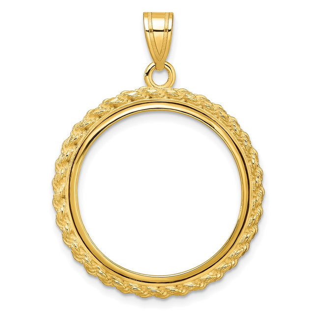 14K gold pendant
