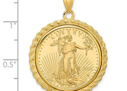 14k Yellow Gold Pendants Style C8185 - Classique Jewelry Inc.