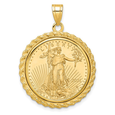 14K gold pendant