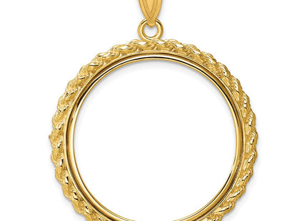 14K gold pendant