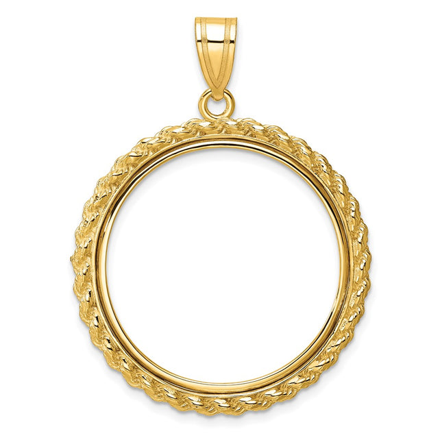 14K gold pendant