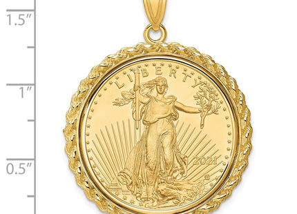 14k Yellow Gold Pendants Style C8185 - Classique Jewelry Inc.