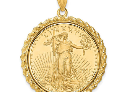 14k Yellow Gold Pendants Style C8185 - Classique Jewelry Inc.