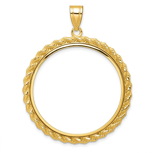 14K gold pendant
