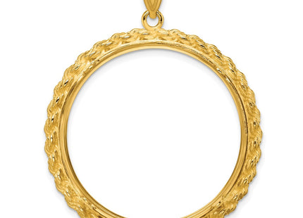 14k Yellow Gold Pendants Style C8185 - Classique Jewelry Inc.