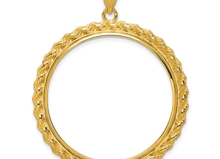 14k Yellow Gold Pendants Style C8185 - Classique Jewelry Inc.