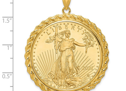 14k Yellow Gold Pendants Style C8185 - Classique Jewelry Inc.