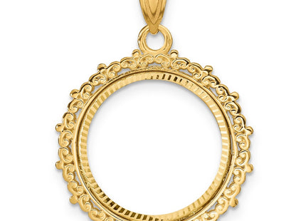 14K gold pendant