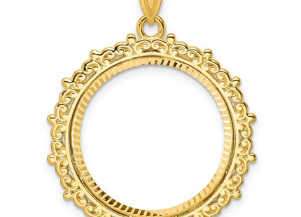 14K gold pendant