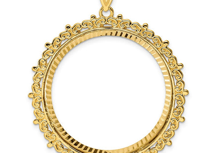 14K gold pendant