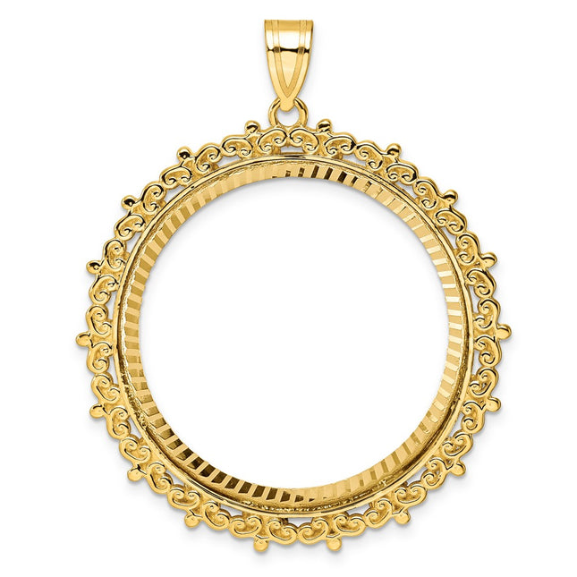 14K gold pendant