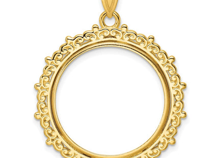 14K gold pendant