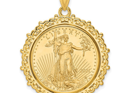 14K gold pendant