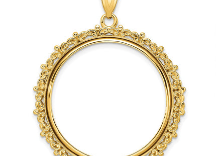 14K gold pendant