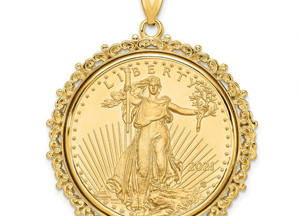 14K gold pendant