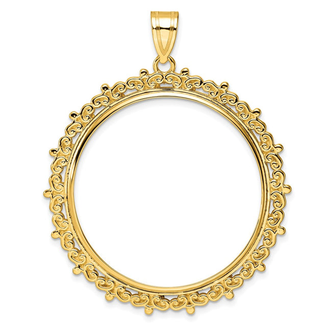 14K gold pendant