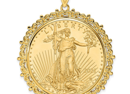 14K gold pendant