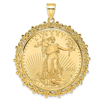 14K gold pendant