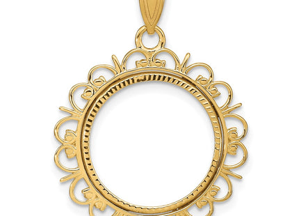 14K gold pendant