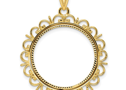 14K gold pendant