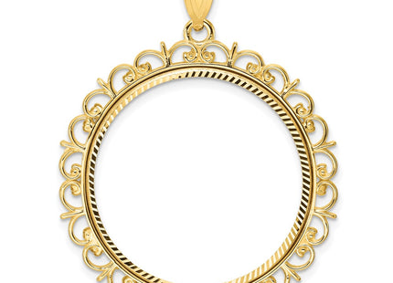 14K gold pendant