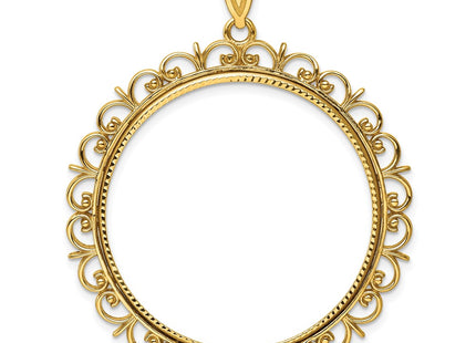 14k Yellow Gold Pendants Style C8190D - Classique Jewelry Inc.