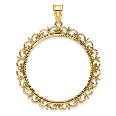 14K gold pendant