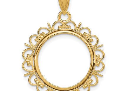 14K gold pendant
