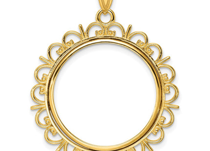 14K gold pendant