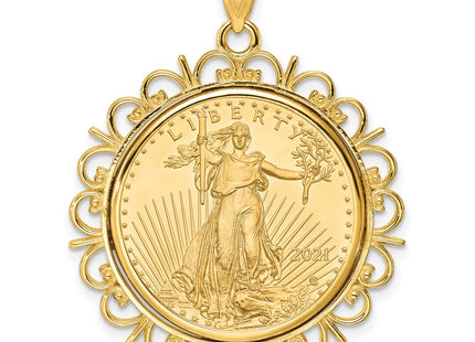 14k Yellow Gold Pendants Style C8190 - Classique Jewelry Inc.