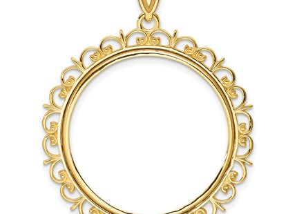 14K gold pendant
