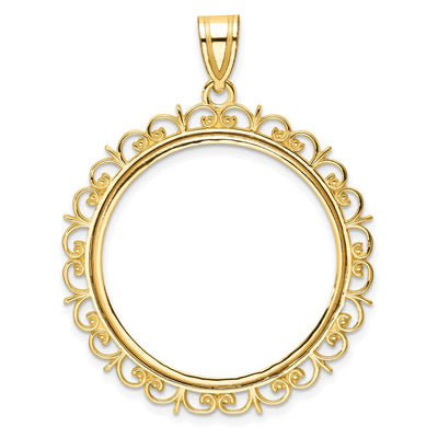 14K gold pendant