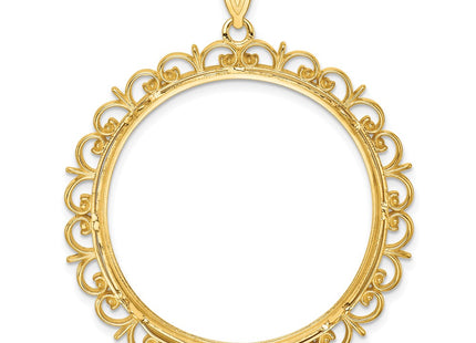 14k Yellow Gold Pendants Style C8190 - Classique Jewelry Inc.
