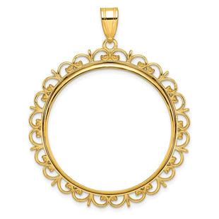 14k Yellow Gold Pendants Style C8190 - Classique Jewelry Inc.