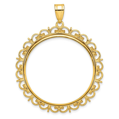 14K gold pendant