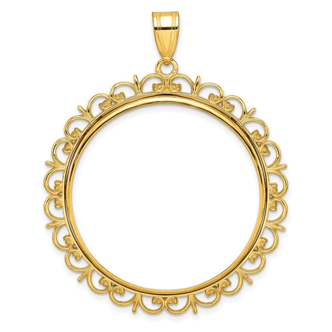 14K gold pendant