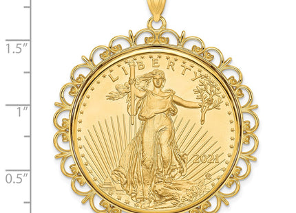 14k Yellow Gold Pendants Style C8190 - Classique Jewelry Inc.