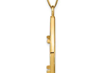 14k Yellow Gold Pendants Style C8191D - Classique Jewelry Inc.